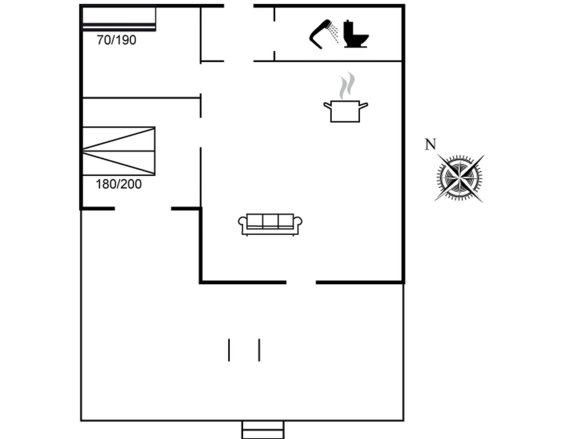 "Herulf" - 100m from the sea
