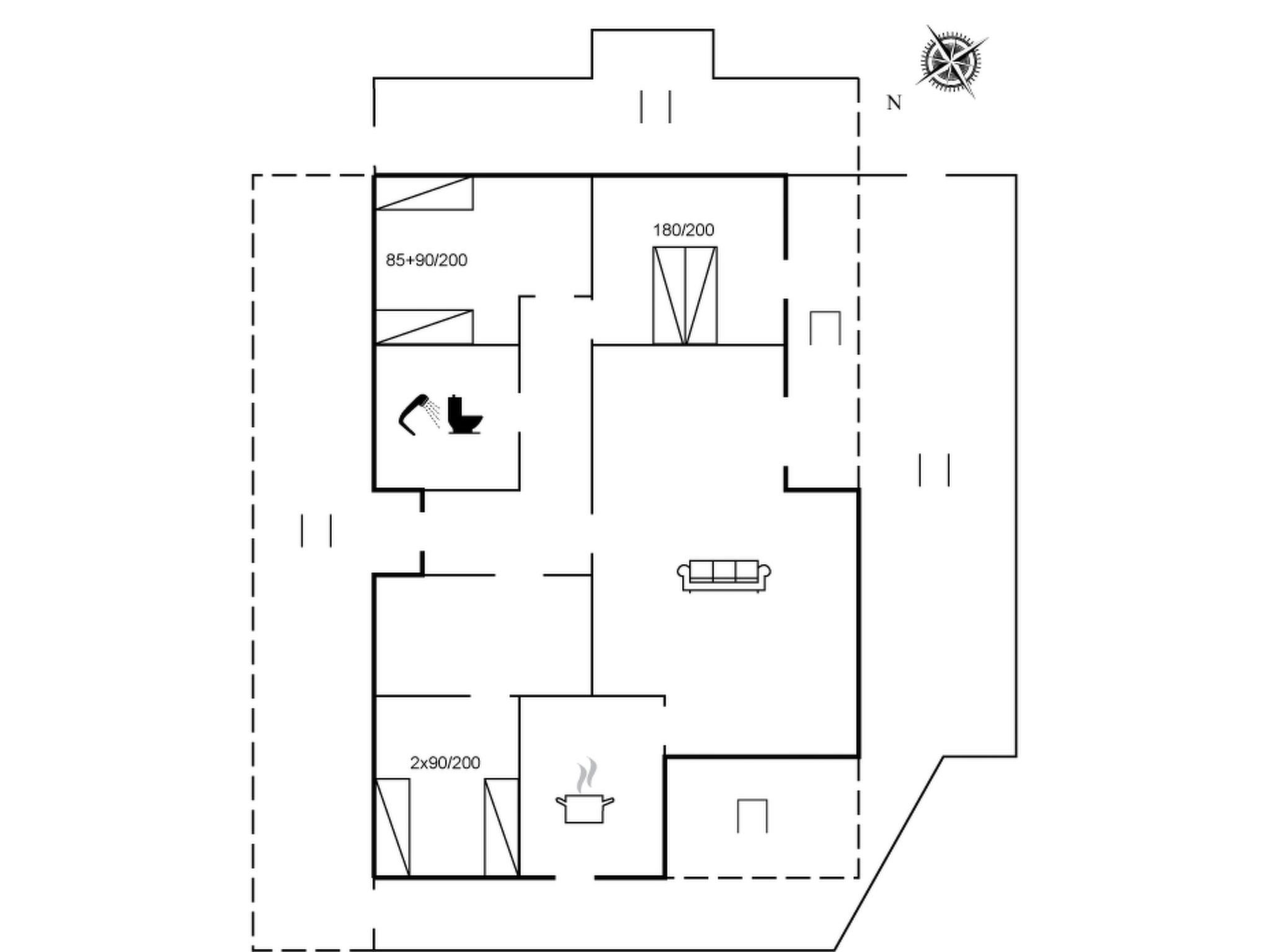 "Annalia" - 50m from the sea-Binnen