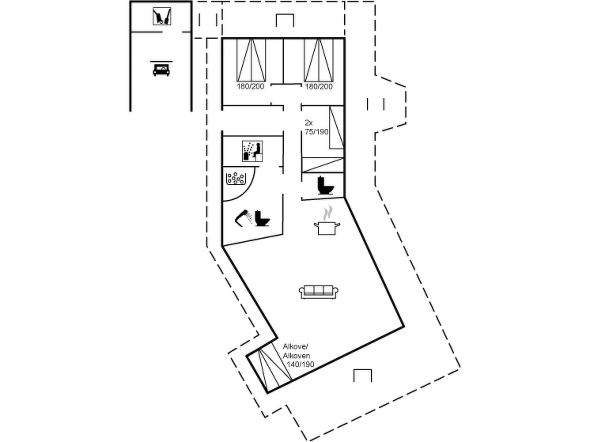 "Hjalmar" - 400m from the sea - Binnen
