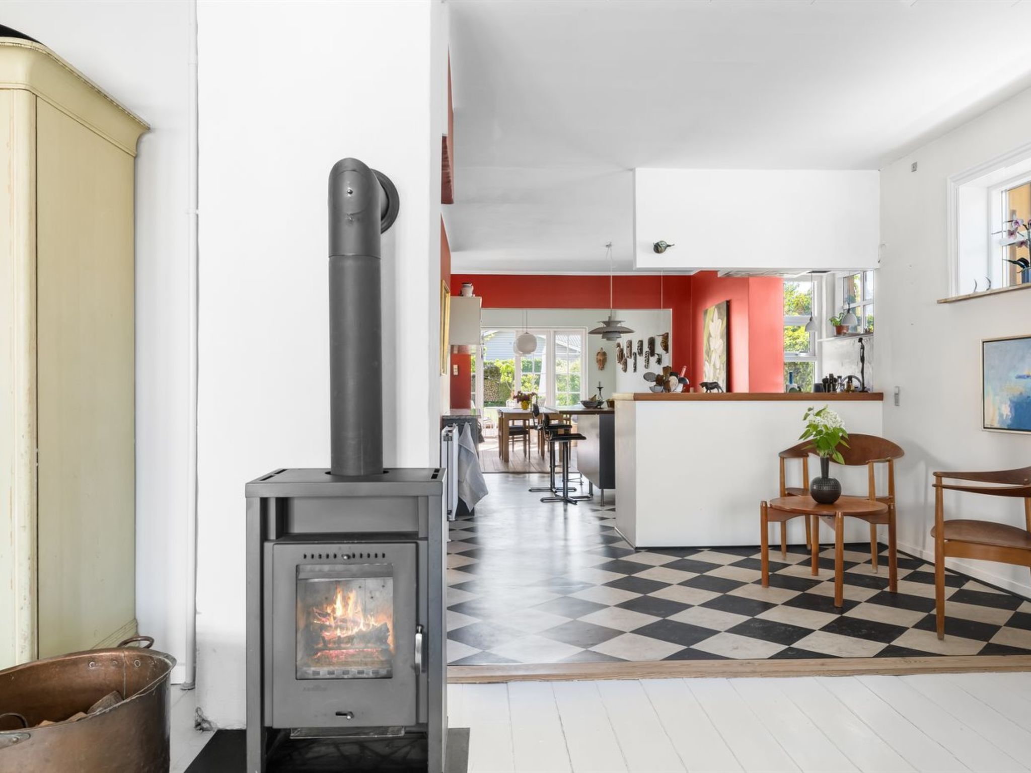 "Rosamunde" - 350m from the sea-Binnen