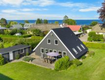 Vrijstaand vakantiehuis aan zee op 200 meter van het strand in Hesselager - thumbnail 1