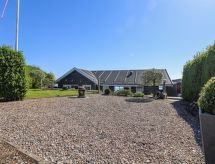 Strandvilla Grim in Skårup Fyn: 5 meter van de zee met panoramisch uitzicht - thumbnail 3