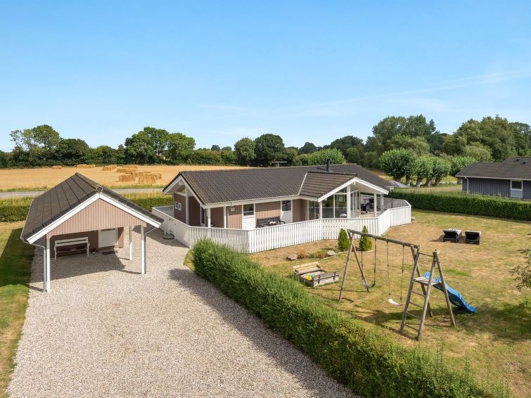 Vakantiehuis met open haard en sauna in Rudkøbing in Rudkøbing