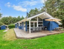 Ruim vakantiehuis Ellinor met sauna op 190 meter van het strand in Humble - thumbnail 1