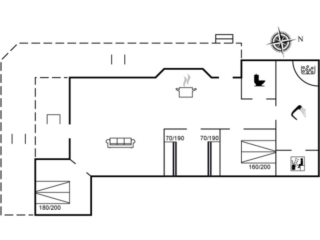 'Ellinor' - 190m from the sea