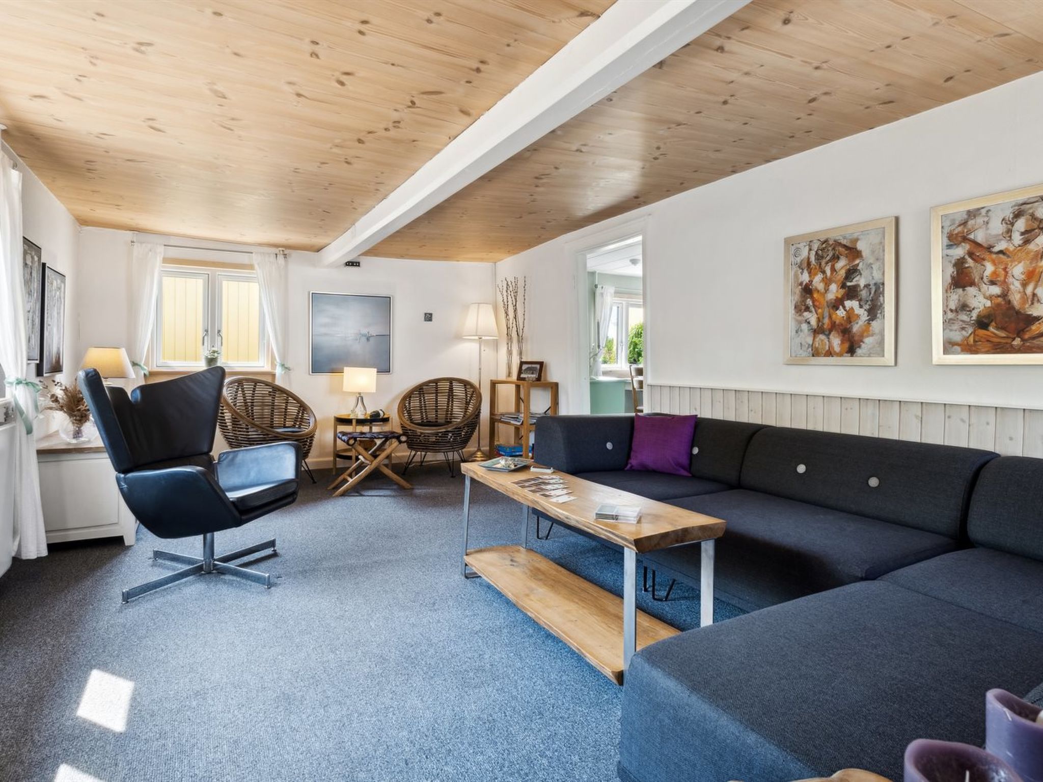 "Ødke" - 25m from the sea — Living Room (4 of 29)