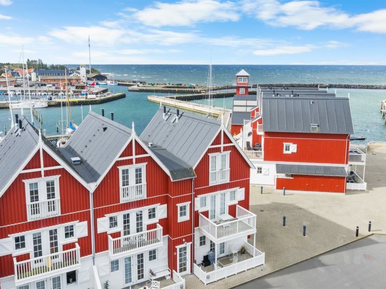 Aan zee: Ruim appartement met sauna in Bagenkop in Bagenkop