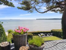 Strandvilla Sten in Bjert: Vakantiehuis op 30 meter van de zee voor 6 personen - thumbnail 4