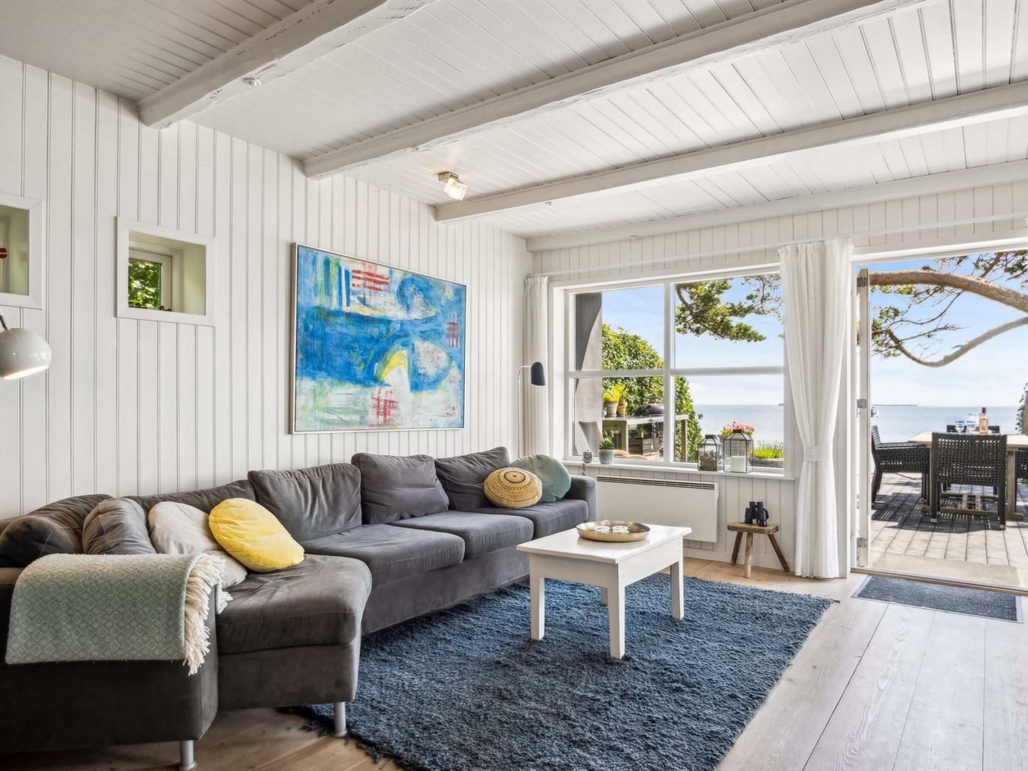 "Sten" - 30m from the sea - Binnen