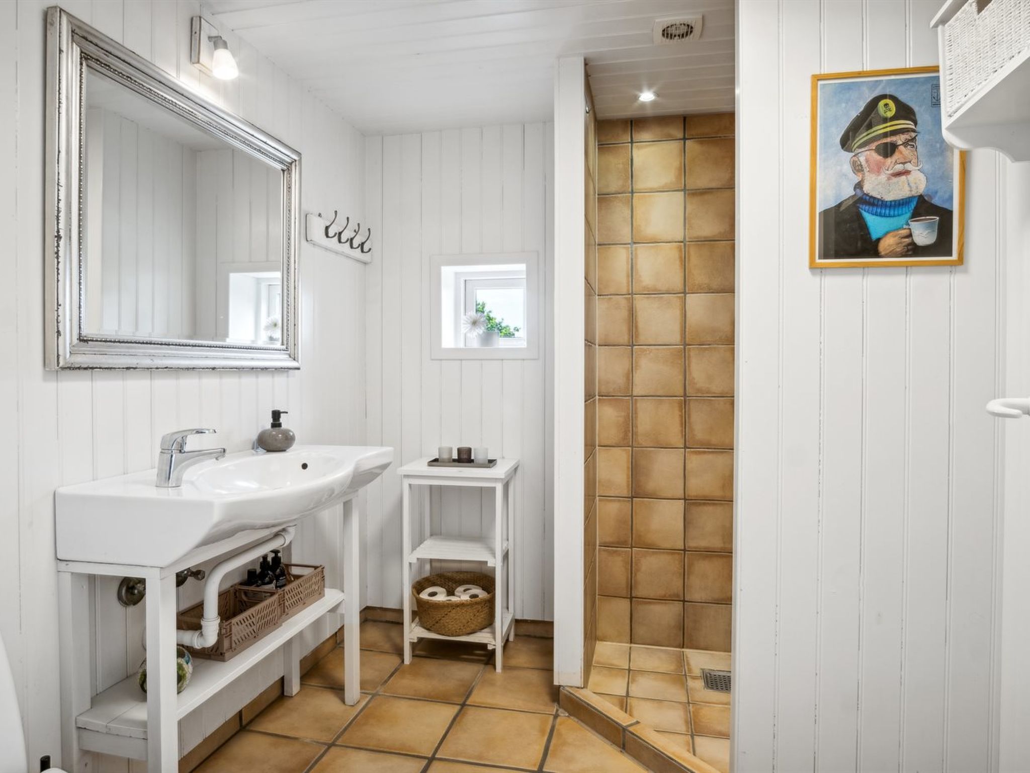 "Sten" - 30m from the sea - Binnen