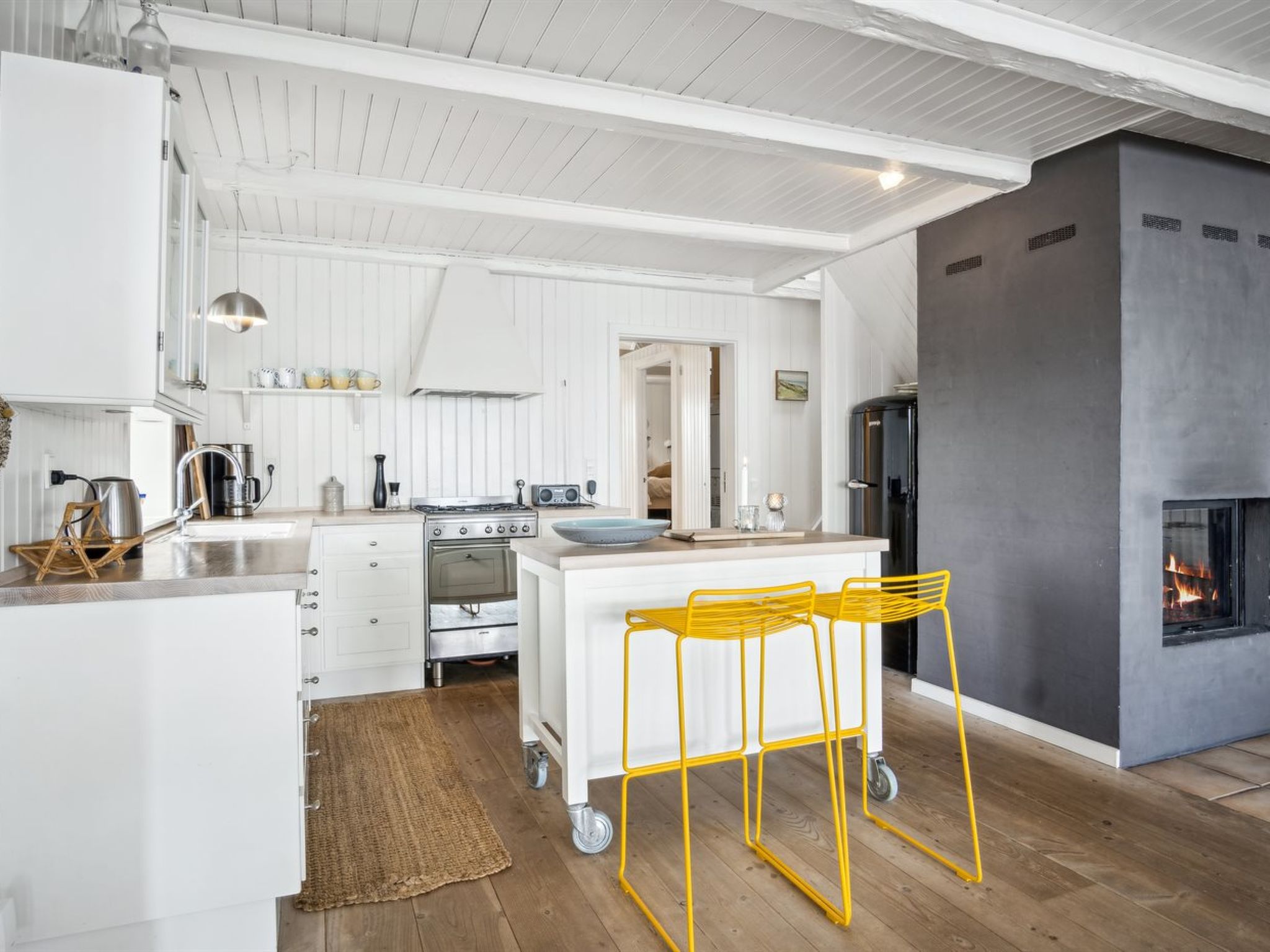 "Sten" - 30m from the sea - Binnen
