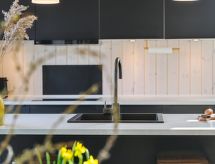 Viveke: Luxe vakantiehuis aan zee in Bjert, 10 meter van het strand - thumbnail 5