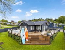 Licht vakantiehuis op 65 meter van de zee in Bjert - thumbnail 1