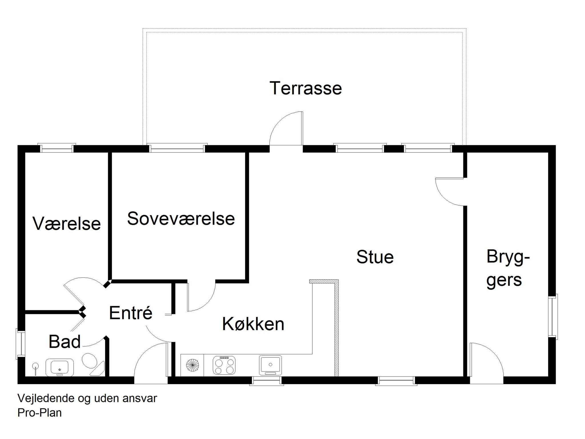 "Ose" - 50m from the sea - Binnen