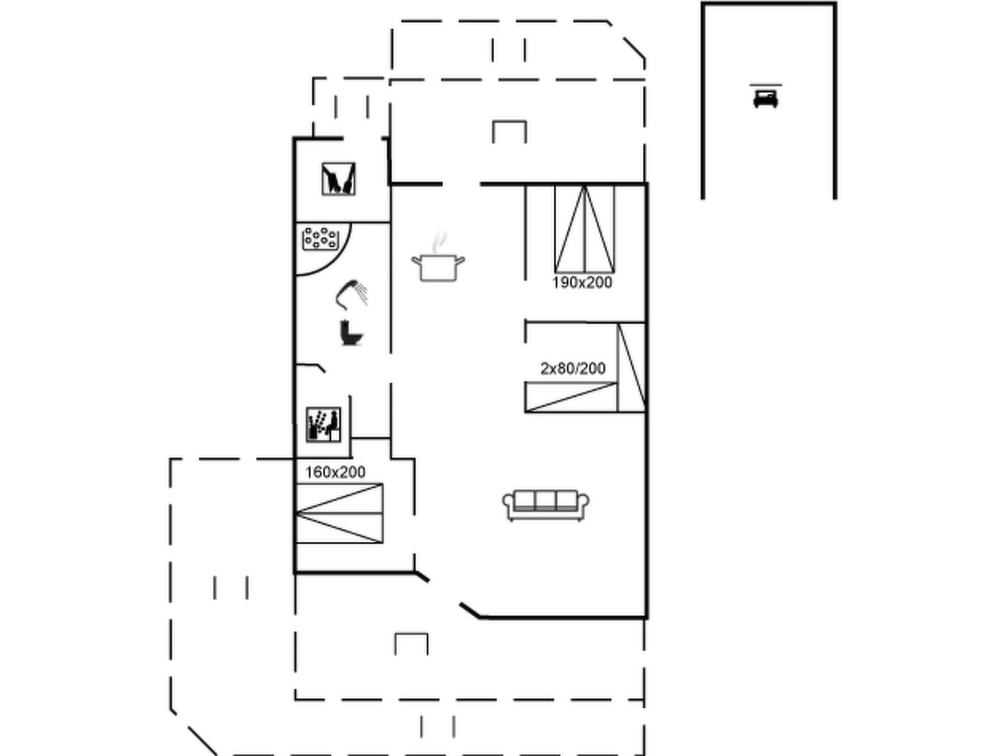 "Apsolon" - 150m from the sea - Binnen