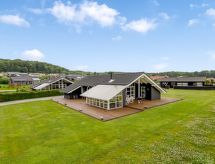 Vrijstaande woning met sauna en tuin op 150 meter van het strand in Sjølund - thumbnail 1