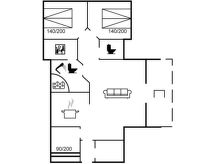 Vrijstaande woning met sauna en speelplaats, op 400 meter van het strand in Hejls - thumbnail 2