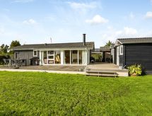 Florina: Zonovergoten gezinsvilla op 700 meter van het strand in Hejls - thumbnail 1