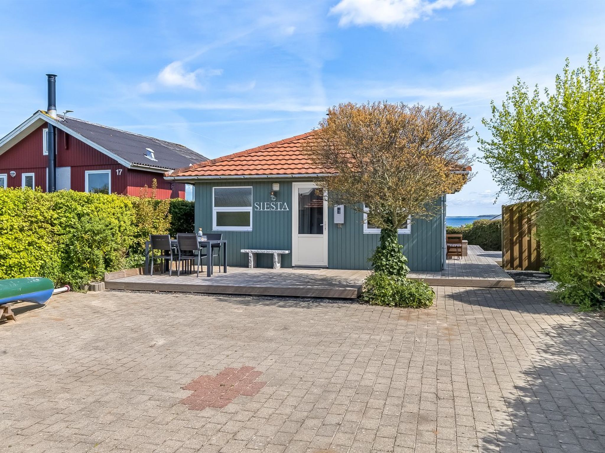 Egonie: Gezellig vakantiehuis met zeezicht op 100m van het strand in Hejls - foto 5