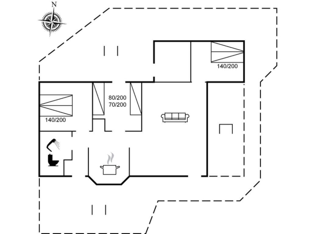 'Tjarven' - 350m from the sea