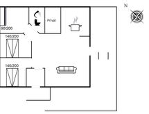 Heerlijk vakantiehuis Reima in Hejls, op 550 meter van het strand - thumbnail 2