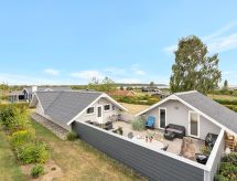 Josef: Sfeervol strandhuis met zeezicht op 500m van de kust in Zuid-Jutland - thumbnail 1