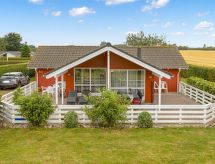 Vrijstaande vakantiewoning met sauna, 300 meter van het strand in Haderslev - thumbnail 1