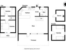 Vrijstaande vakantiewoning met sauna en zeezicht op 600 meter van het strand - thumbnail 2