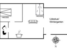 Vrijstaand vakantiehuis Thrine aan het meer, 24km van de Deense westkust - thumbnail 2