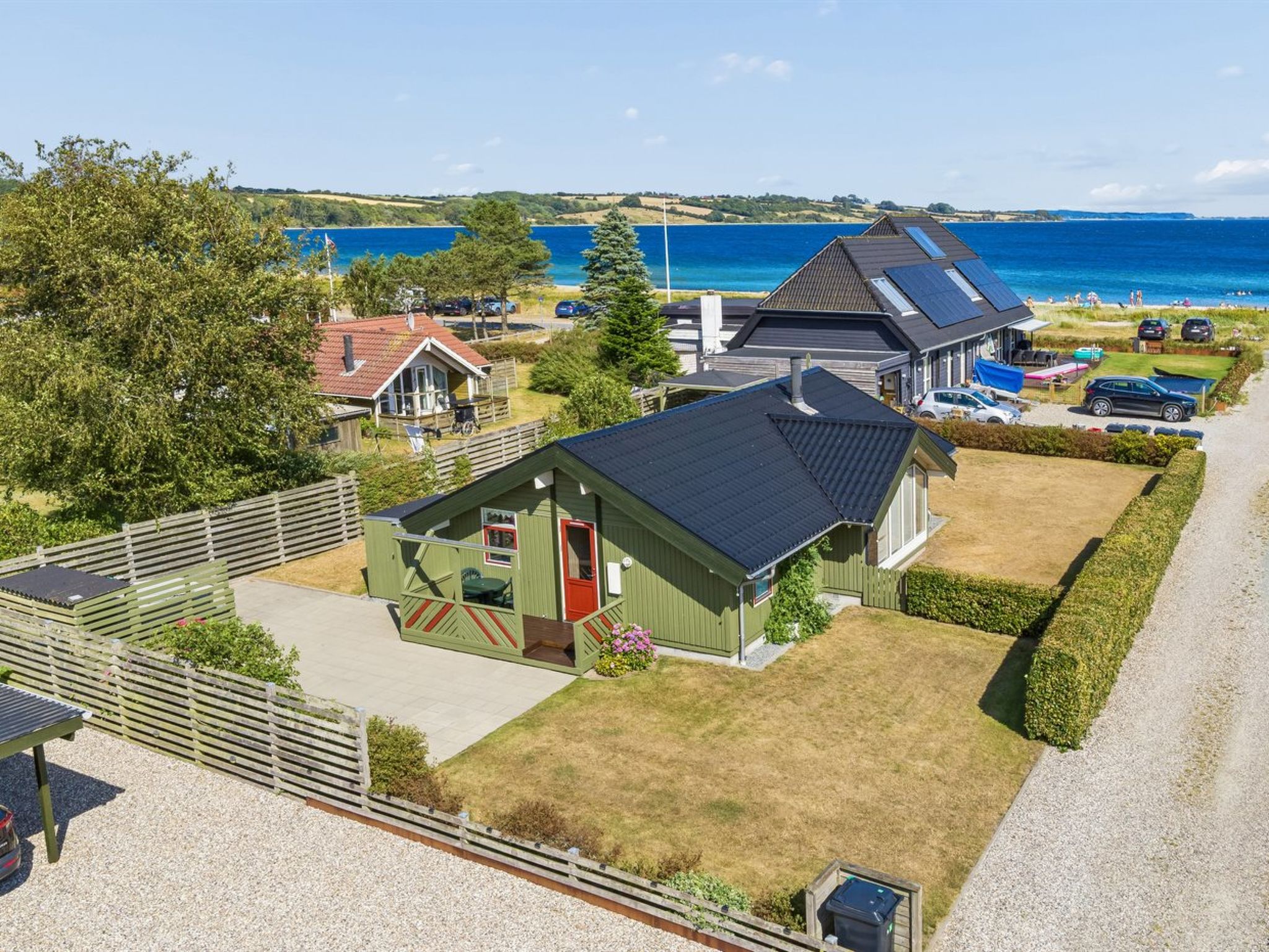 Maison "Aster" - 100m from the sea – Vue aérienne, photo 2 sur 17