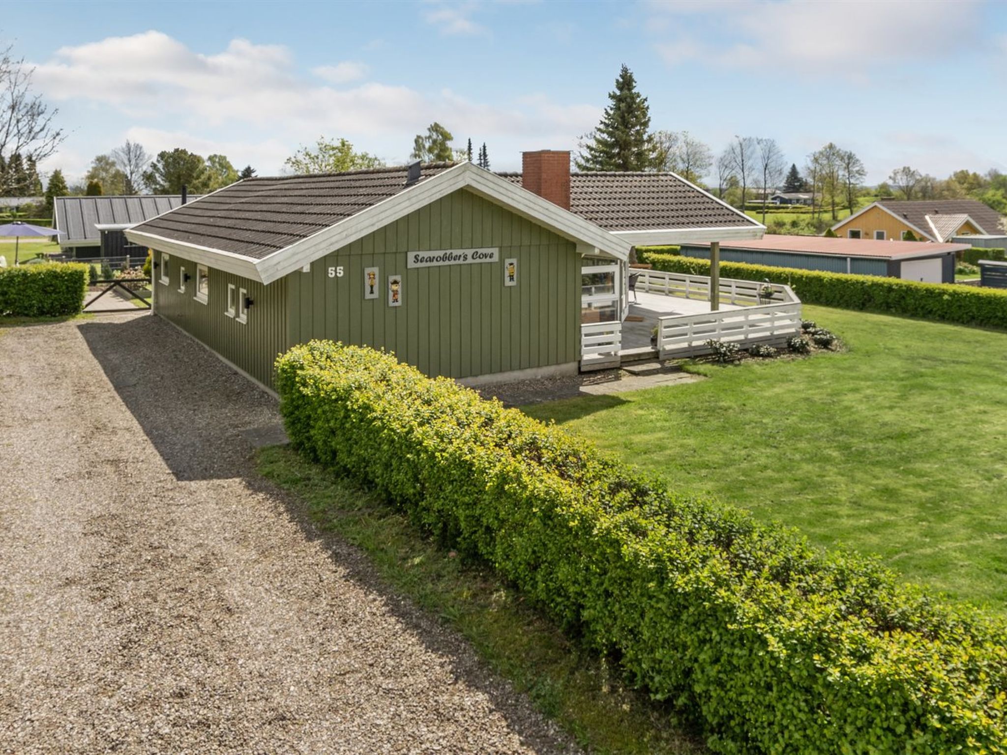 "Guldborg" - 400m to the fjord-Buiten
