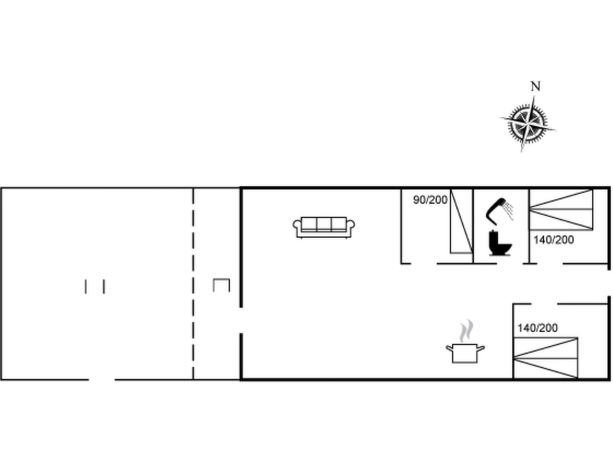 "Tican" - 400m from the sea - Binnen