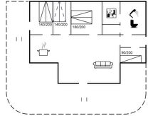 Thorgot: Ruim vakantiehuis op 400 meter van het strand in Sydals - thumbnail 2
