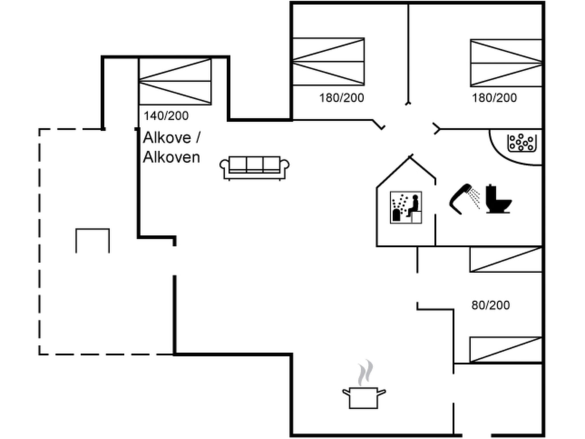 Maison "Frosina" - 300m from the sea – Plan, photo 25 sur 25