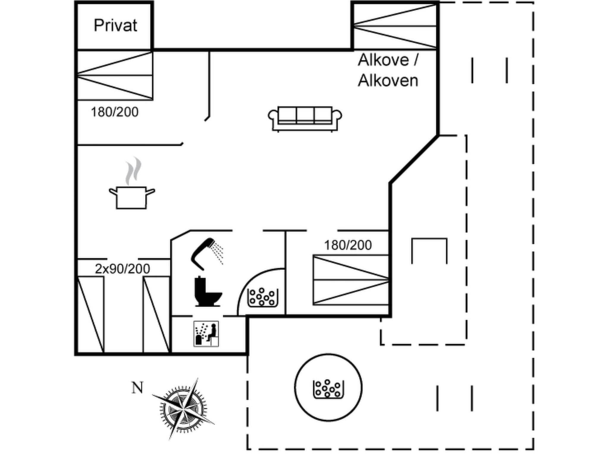 "Ariadne" - 400m from the sea-Dedans