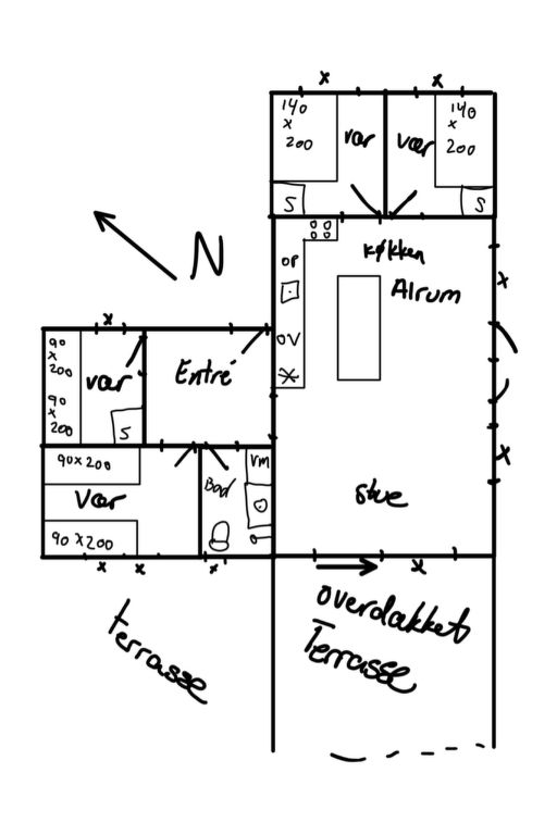 'Lymke' - 450m from the sea