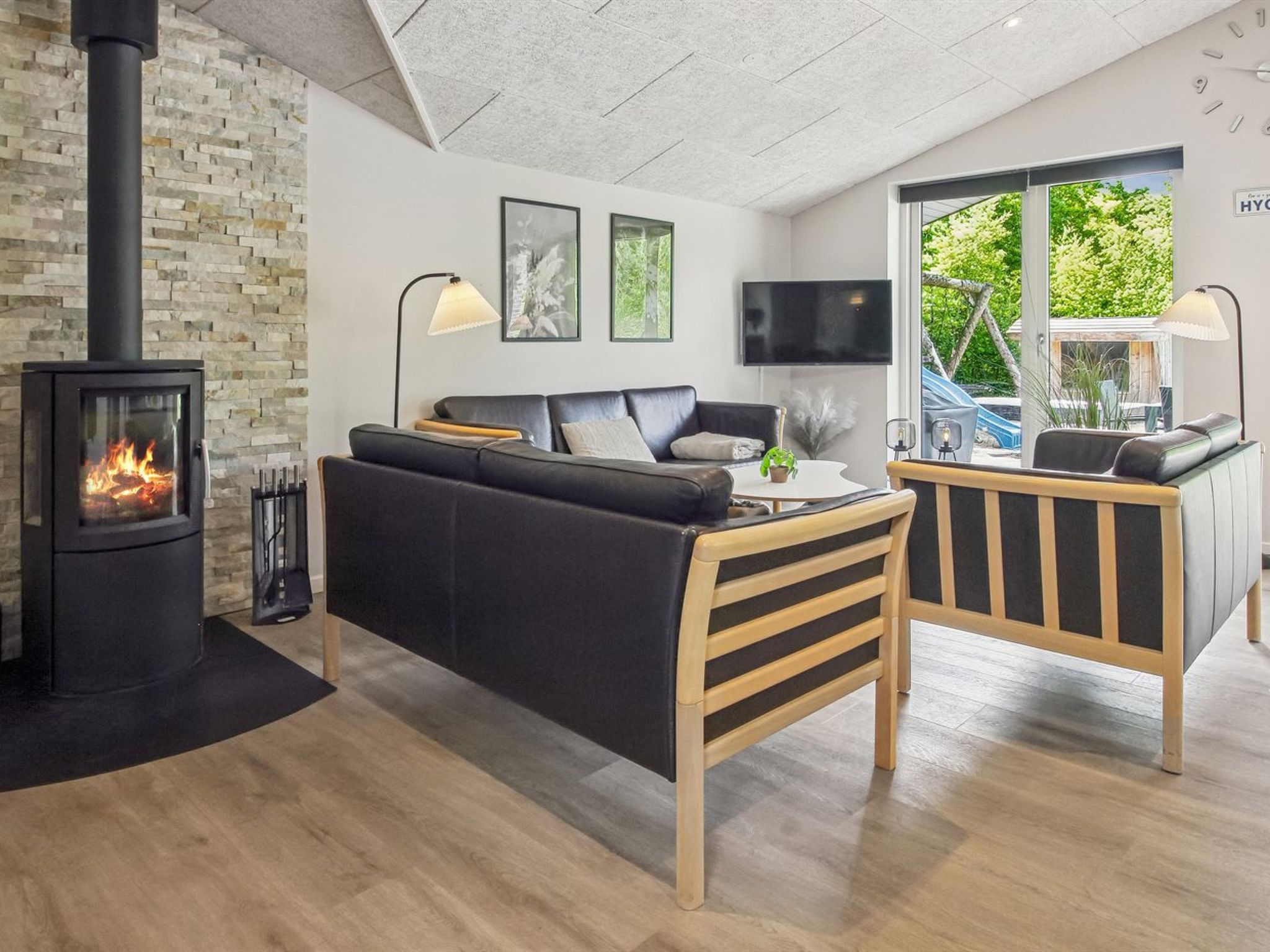 Modern vakantiehuis Eylar met sauna en speelparadijs nabij Toftlund - foto 8