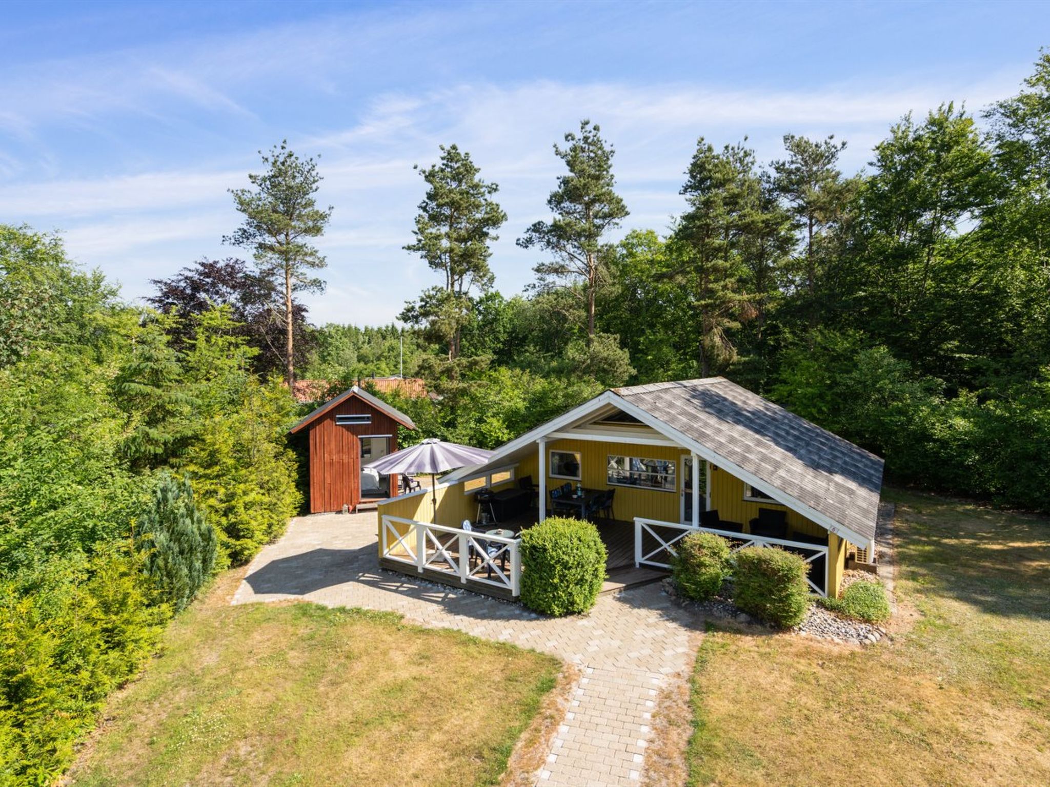 "Hannelise" - 30km from the sea-Draußen