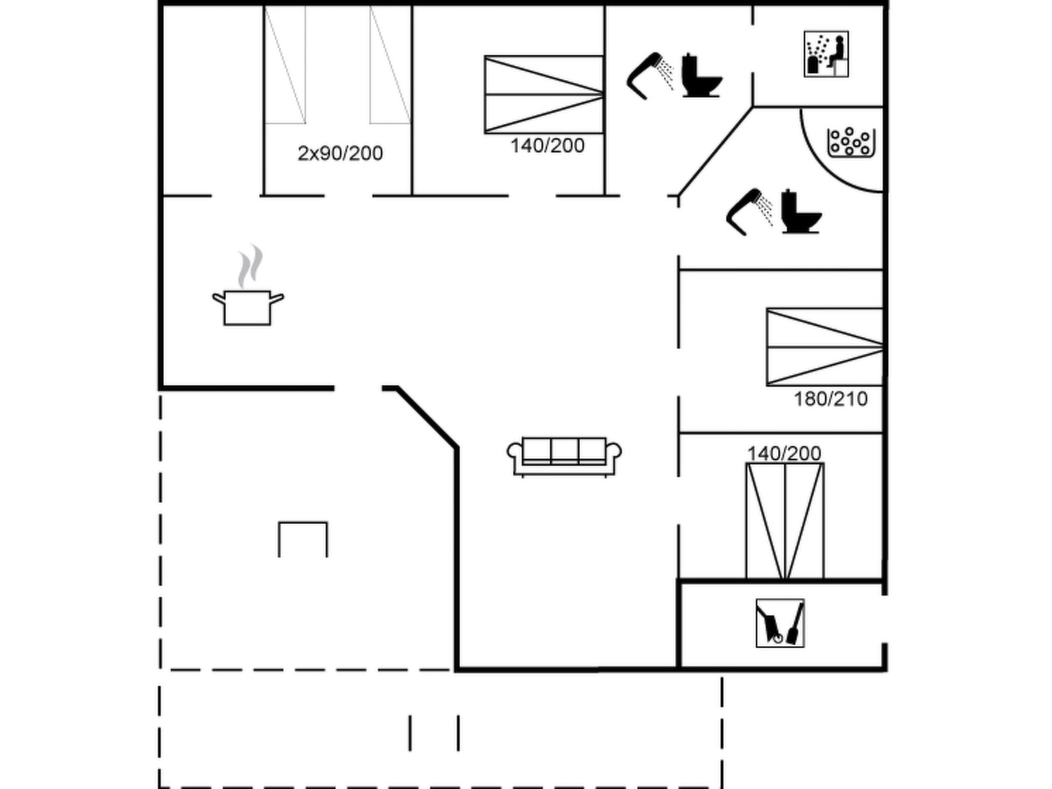 Maison "Anica" - 29km from the sea – Plan, photo 25 sur 25