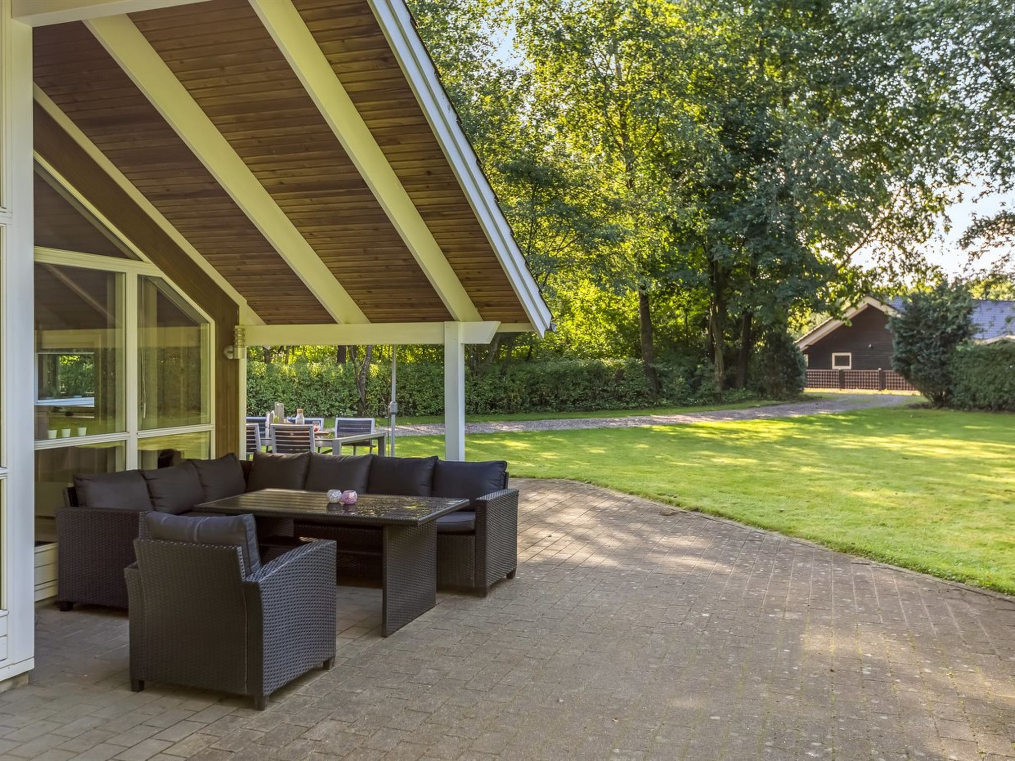 "Kaare" - 34.2km from the sea-Dehors