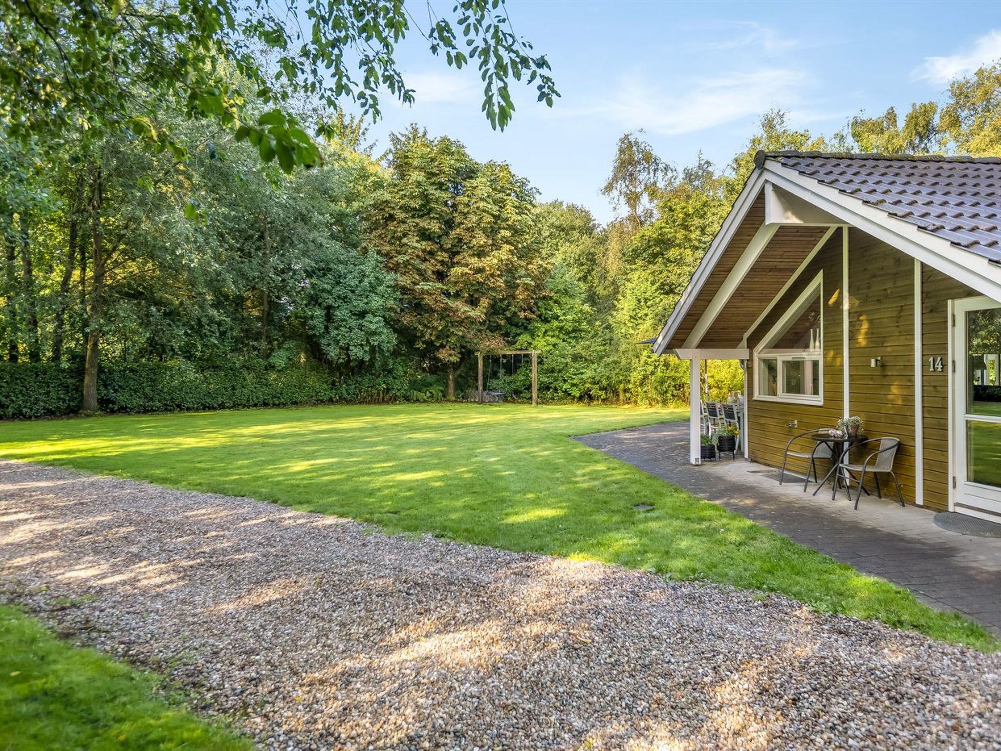 "Kaare" - 34.2km from the sea-Dehors