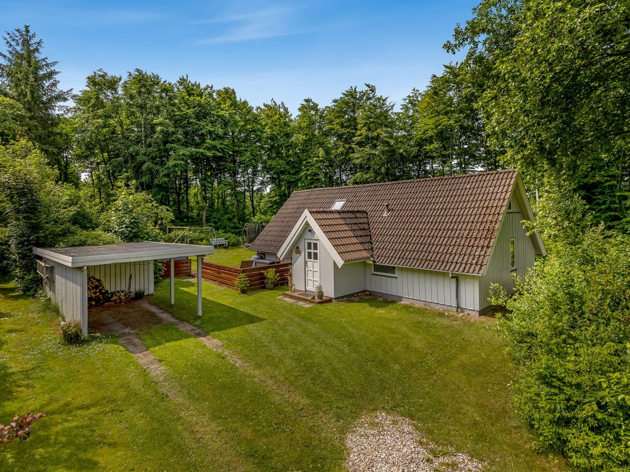 "Ejvind" - 30km from the sea-Draußen