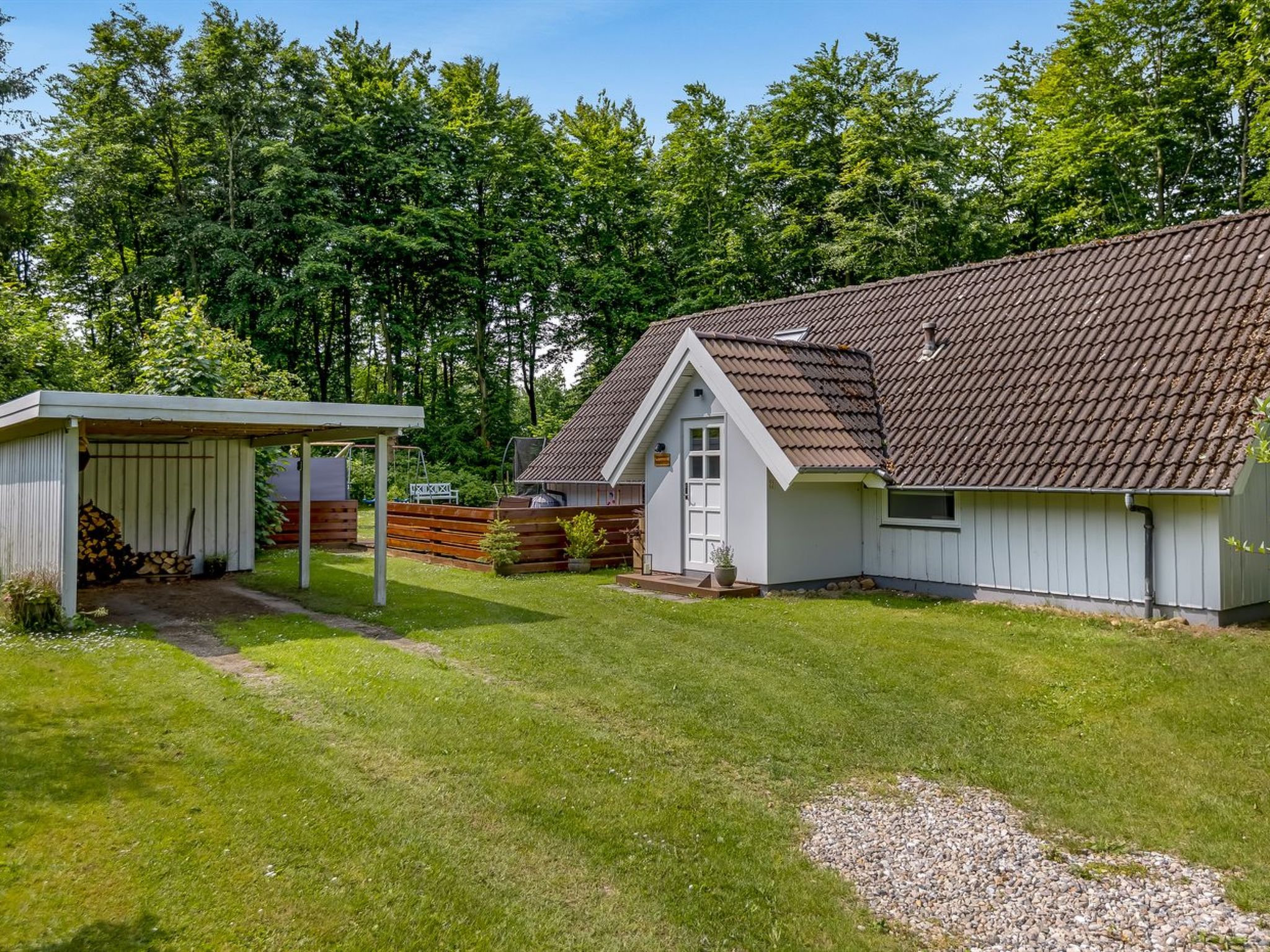 "Ejvind" - 30km from the sea-Draußen