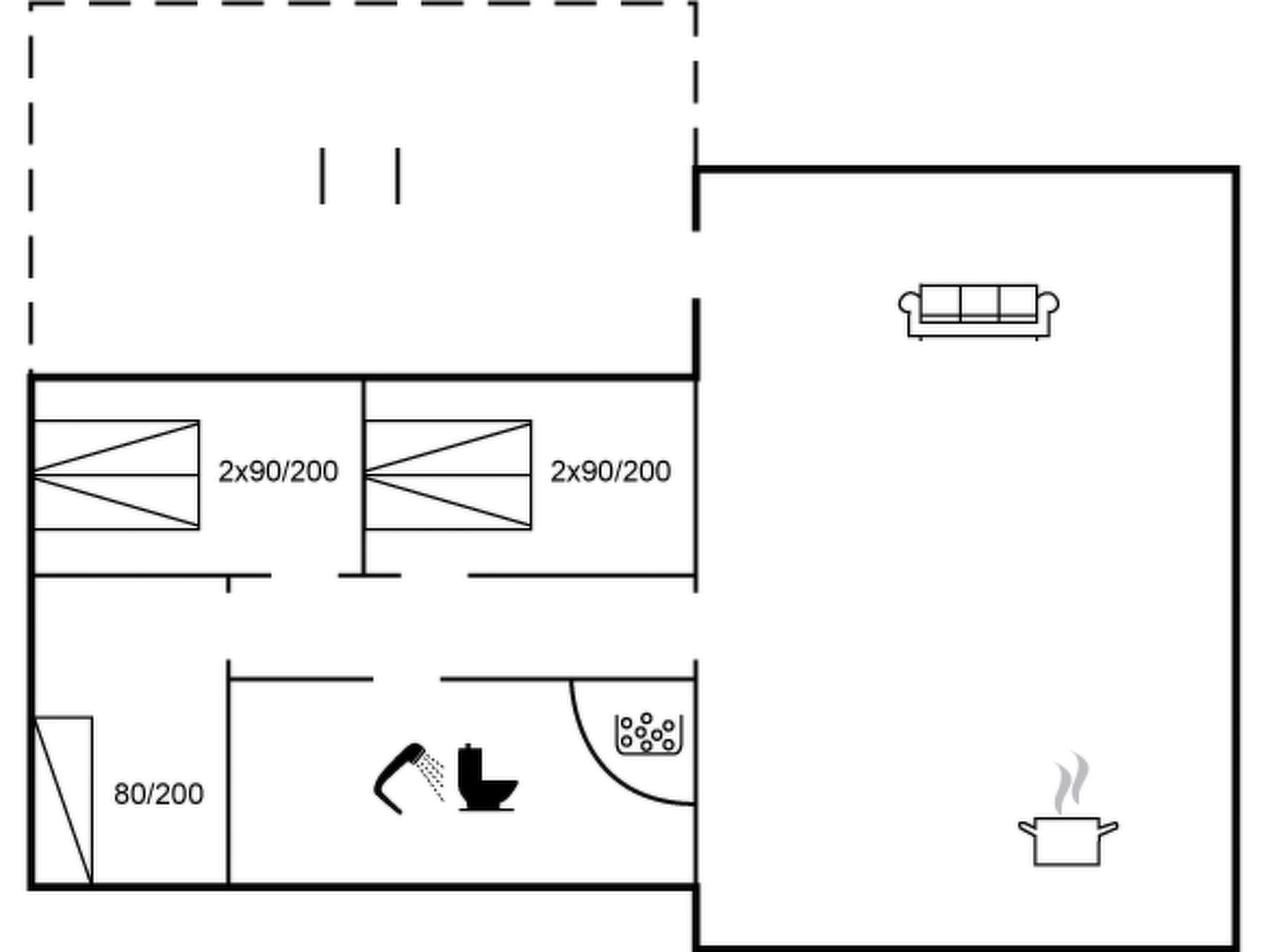 "Gildo" - 30km from the sea-Dedans