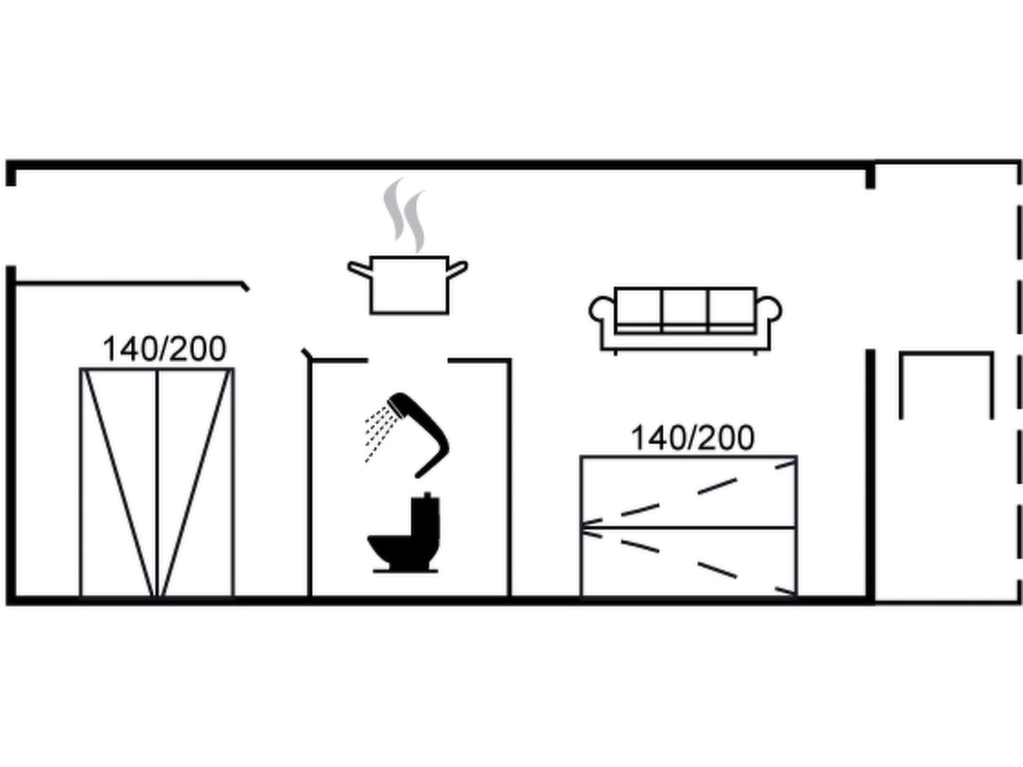Appartement "Ama" - 100m from the sea – Plan, photo 27 sur 27