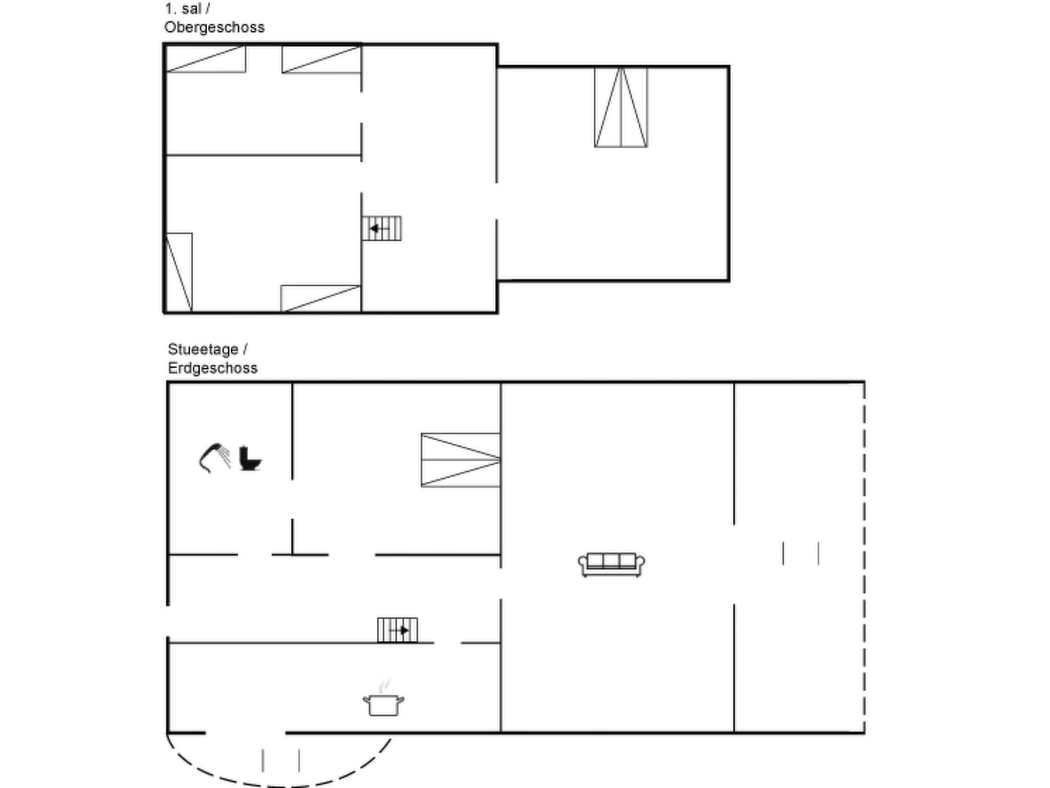 'Mattias' - 100m from the sea