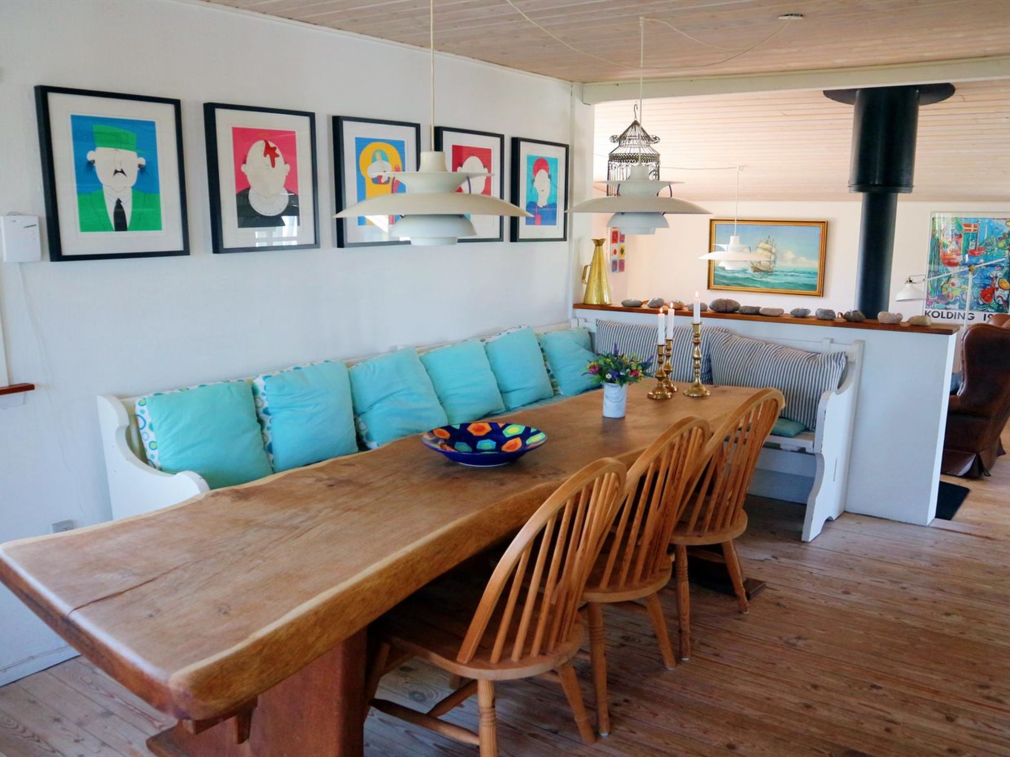 "Afkar" - 900m from the sea - Binnen