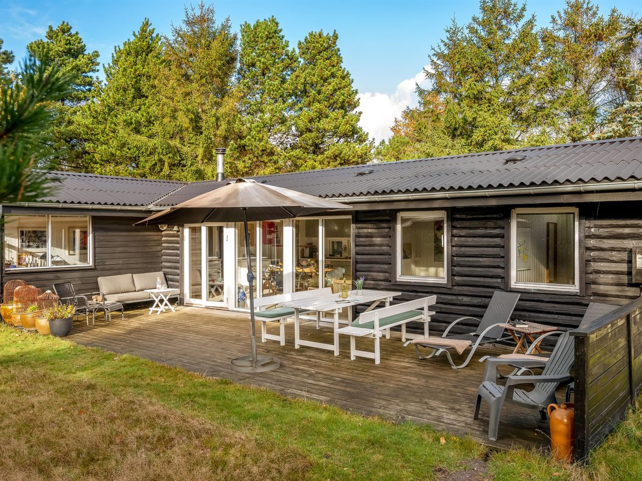 "Linnea" - 1km from the sea-Buiten