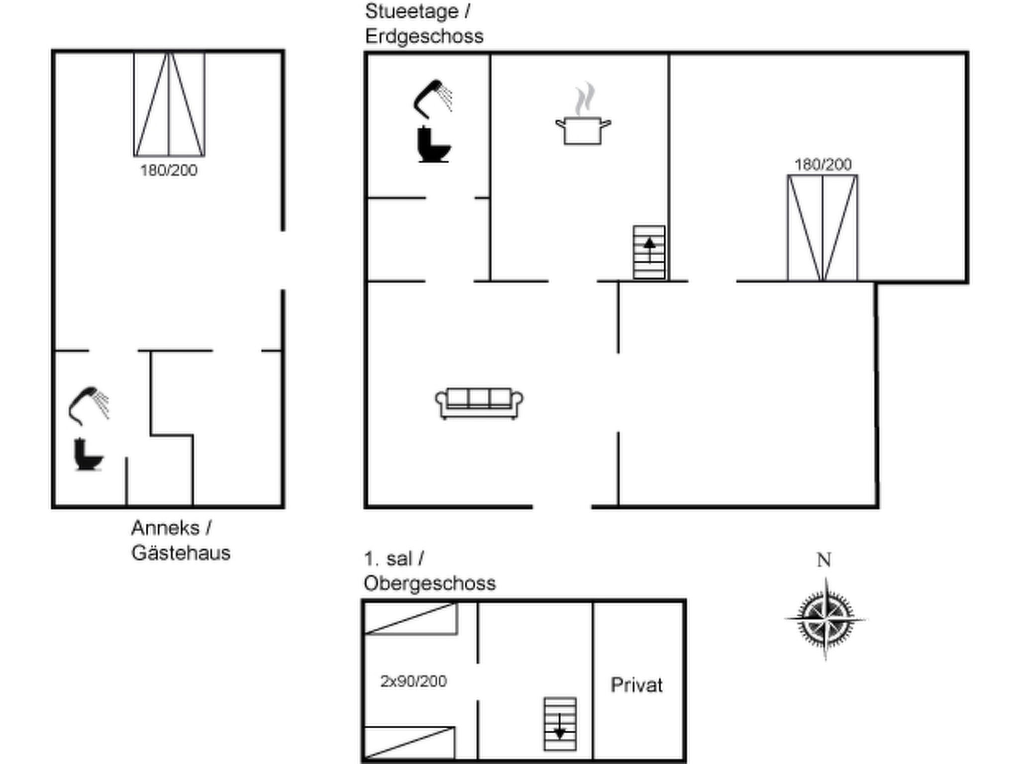 "Hildwik" - 2km from the sea-Dedans