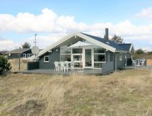 Licht vakantiehuis Tonna op 1 km van de Deense Noordzeekust op Fanø - thumbnail 1